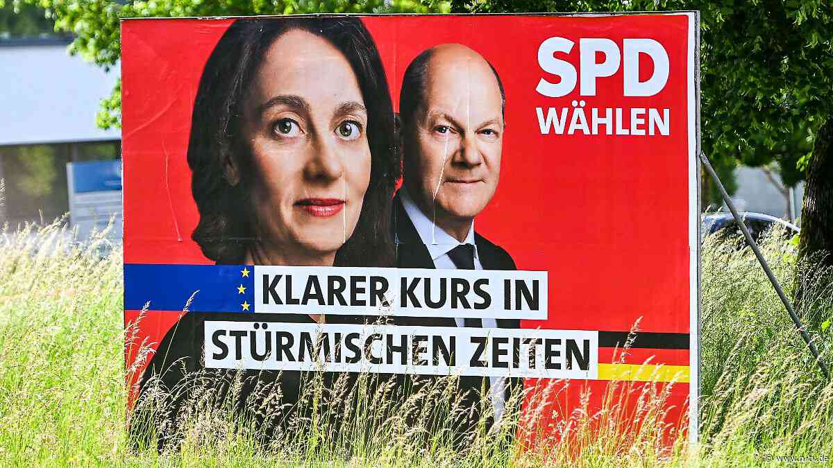 Wahl war Abstimmung über Kanzler: Juso-Chef Türmer nennt Scholz-Plakate einen Fehler