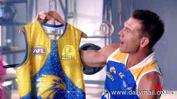 Ben Cousins looks just as fit in his West Coast Eagles jersey as he did at the height of his AFL fame in new Dancing With The Stars preview after long battle with drug addiction