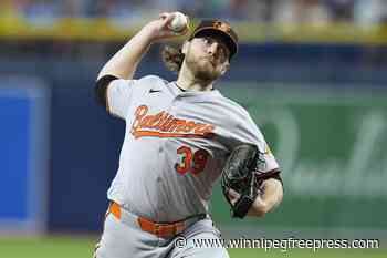 Henderson homers on 1st pitch and Orioles beat Rays 5-2 for 1st 4-game sweep at Tropicana Field