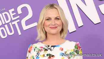 Amy Poehler blossoms in floral dress while Maya Hawke stuns in green crushed velvet gown as they lead stars at Disney's Inside Out 2 premiere in LA