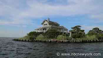 Jersey Shore mansion on private island finally being demolished after abandoned for years