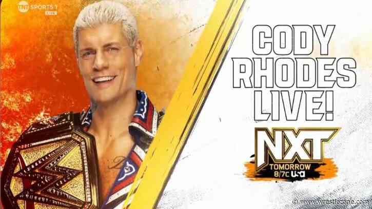 Cody Rhodes To Appear On 6/11 WWE NXT