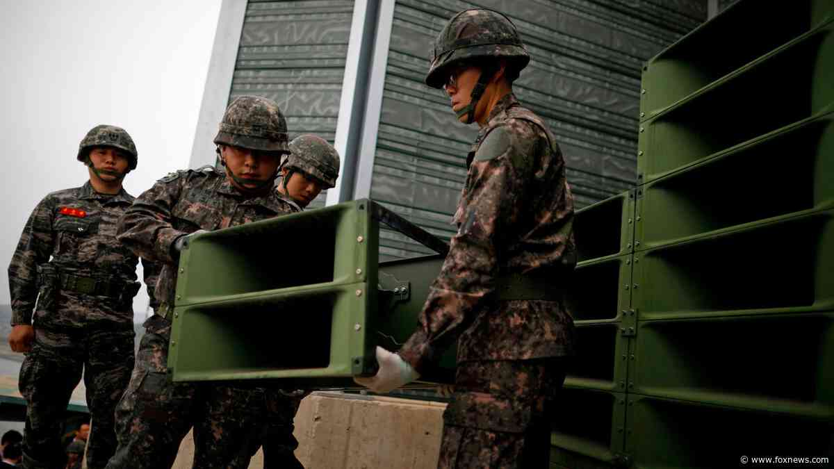 North Korea is installing loudspeakers along border, South Korea says