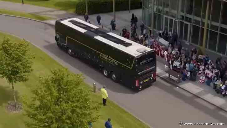 England squad leaves for Germany to try and claim European crown (Video)