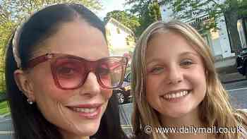 Bethenny Frankel says she is 'feeling grateful' as she spends time in the Hamptons with daughter Brynn, 14