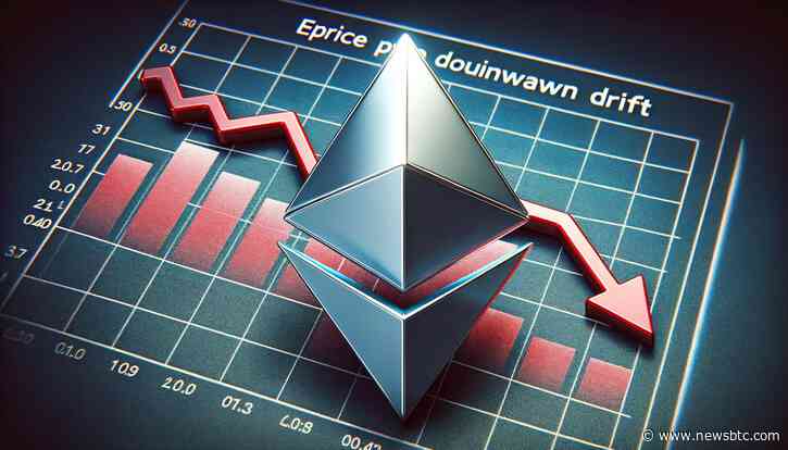 Ethereum Price Downward Drift: Decline Resumes Again