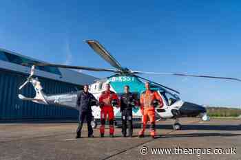 Kent Surrey Sussex Air Ambulance charity buys helicopter