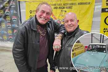 Bobby George joins Dream Drives convoy through Essex