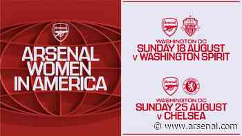 Arsenal Women to tour USA for first time ever