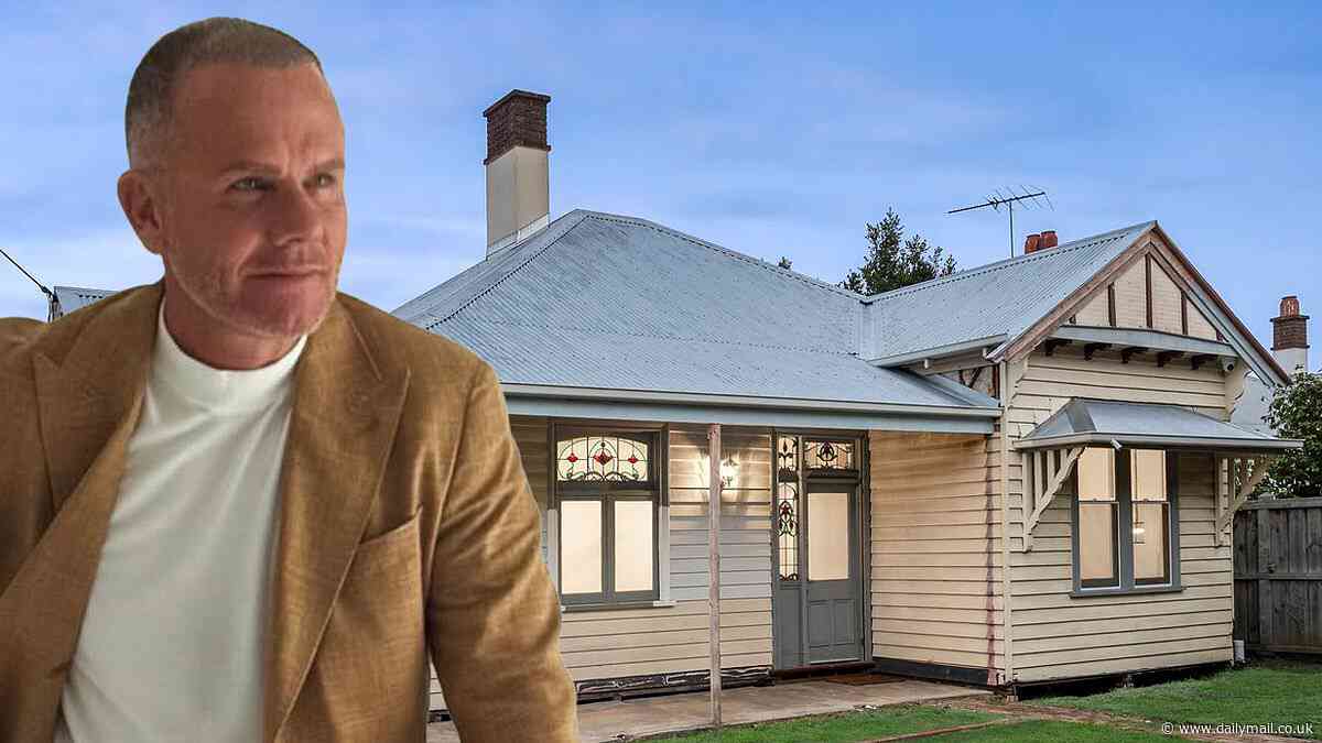 Big Brother star-turned-auctioneer Daniel Hayes fails to sell three-bedroom Geelong home in need of $100,000 in renovations after hoping to fetch up to $2.4m for it