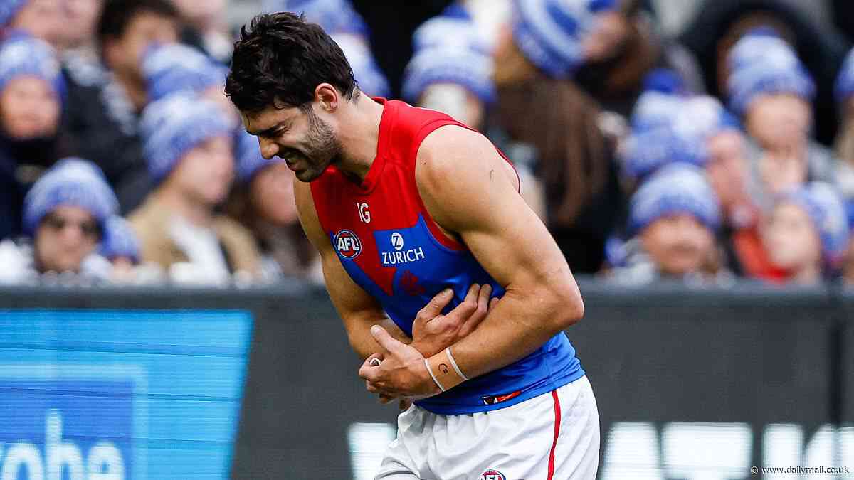 Revealed: The horrific extent of internal injuries Melbourne Demons superstar Christian Petracca suffered during King's Birthday AFL showdown with Collingwood