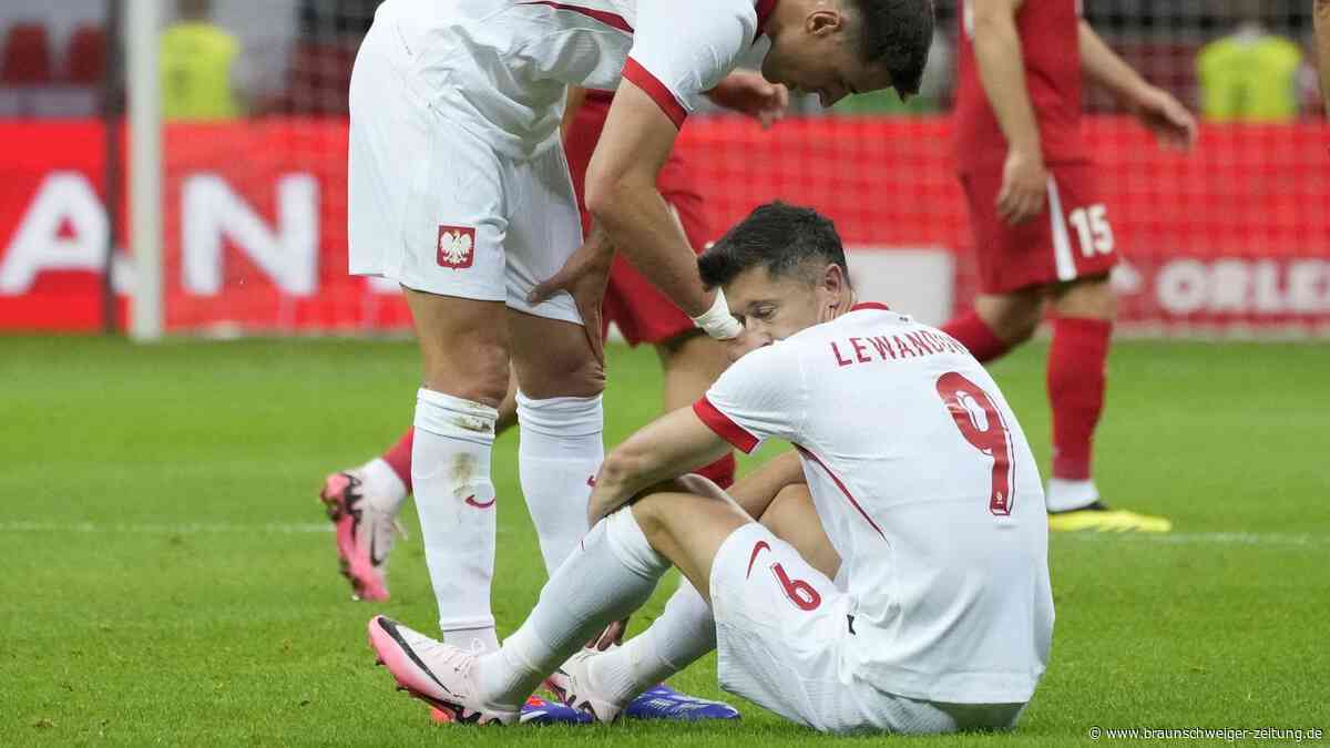 EM 2024: Lewandowski verletzt - Polen bangt um Stürmerstar