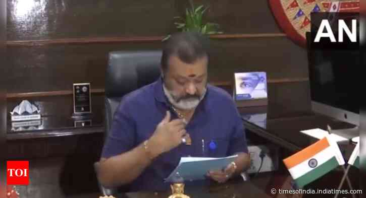 'Huge responsibility': Suresh Gopi, BJP's lone Kerala MP, takes ministerial charges
