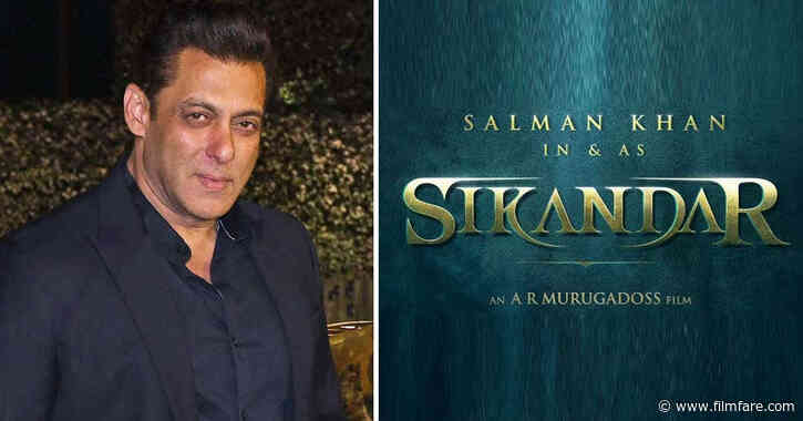 Heres when Salman Khan will begin shooting for Sikandar