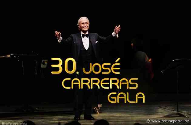 SAVE THE DATE I Was für ein Jubiläum: 30. José Carreras-Gala am 12. Dezember mit vielen Stars in Leipzig