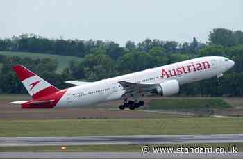 Austrian Airlines flight badly damaged after being battered by hailstones during flight