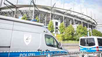 Großeinsatz am Volksparkstadion – Polizeikräfte durchsuchen EM-Stadion