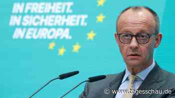 CDU-Chef Merz geht auf klare Distanz zum BSW