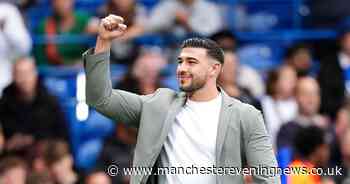 Tommy Fury gets three-word giggling message from Molly-Mae Hague after addressing Soccer Aid appearance