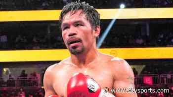 Pacquiao planning comeback fight against Barrios at age of 45