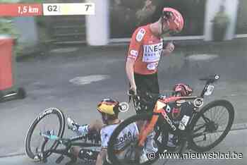 Zwaar verdict voor de Duitse kampioen: Emanuel Buchmann breekt heup en sleutelbeen bij crash Ronde van Zwitserland
