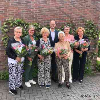 Burgemeester Van der Giessen huldigt vrijwilligers van hospice De Cirkel