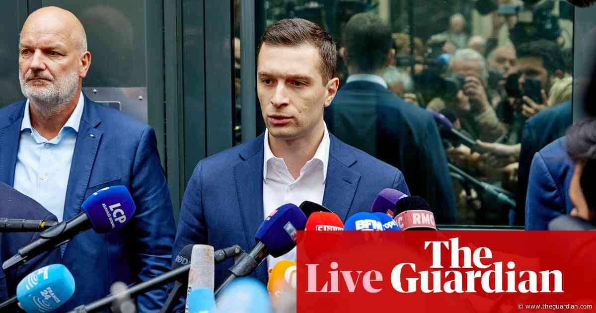 Far right ‘ready to govern’, Jordan Bardella says, as France braces for snap election – Europe live