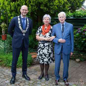 Echtpaar Groeneveld-Bijsterveld 60 jaar getrouwd