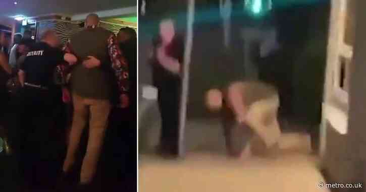 Very brave bouncers drag Tyson Fury out of bar after ‘a couple too many’