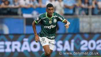 West Ham on the verge of completing £19.2m deal for Palmeiras winger Luis Guilherme with Brazilian set to undergo medical