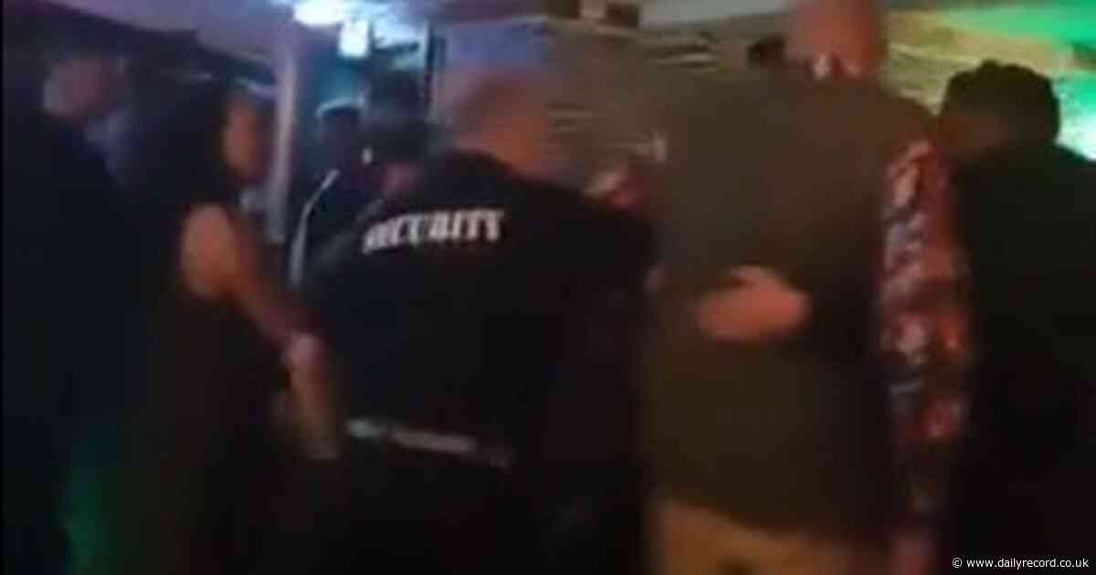 Tyson Fury falls over in street as he's kicked out of bar and hits head after 'a couple too many'