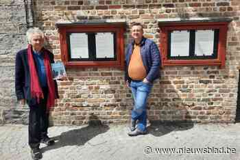 Voormalig stadsdichter van Deinze Steven Van de Putte is vier weken lang gastdichter in Damme