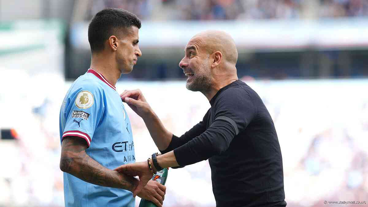 Pep Guardiola admits Joao Cancelo could return to his Manchester City squad after 17-month absence if no deal is agreed with Barcelona