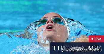Australian swimming trials LIVE: McKeown, Taylor headline night two
