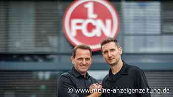 Klose startet beim 1. FC Nürnberg „voller Tatendrang“