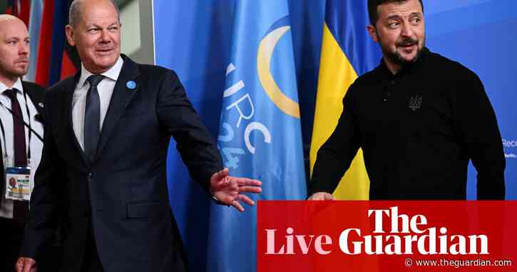 Russia-Ukraine war live: Zelenskiy in Germany for Recovery Conference; Russian plane accused of violating Finnish airspace