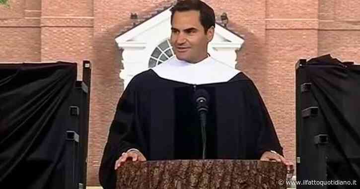 “Giocati liberi e siate gentili”: Roger Federer a Dartmouth ha tenuto il più bel discorso della sua carriera – La lezione in 4 punti