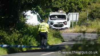 Live: Firefighters at scene of Bognor Regis crash