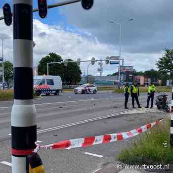 112 Nieuws: scooterrijder gewond bij aanrijding op Bornsestraat in Hengelo