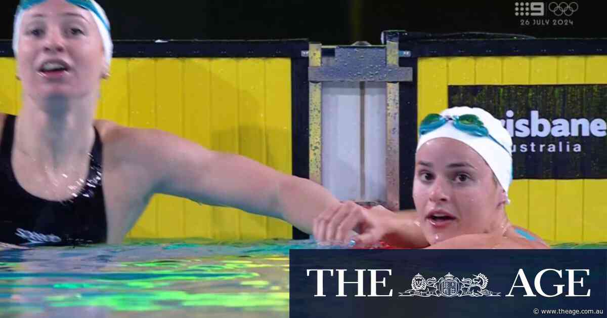 McKeown goes tantalisingly close to breaking 100m backstroke world record