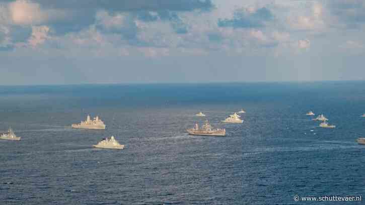 Zeven schepen van Koninklijke Marine naar Oostzee
