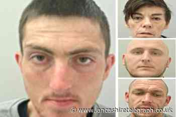 The four most wanted people in East Lancashire this week