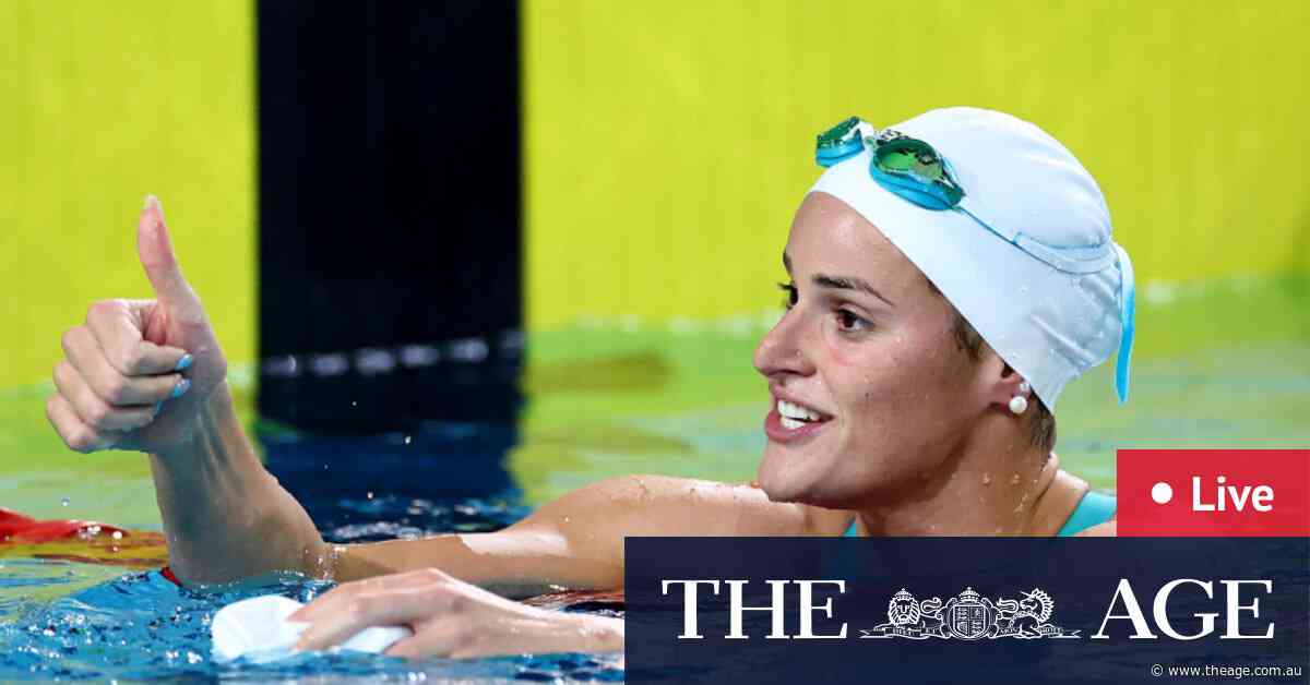 Australian swimming trials LIVE: McKeown just short of breaking own world record, Leary qualifies for first Paralympics
