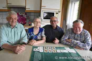 Uniek: drie weken na zijn vriend Achille (80), speelt ook Lucien (92) soloslim tijdens het wiezen