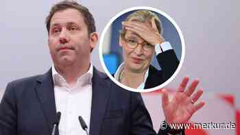 Klingbeils „Nazi“-Aussage gegen Weidel: AfD-Mitglied zeigt SPD-Chef an