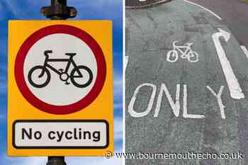 Is it against the law to ride a bike on the pavement?