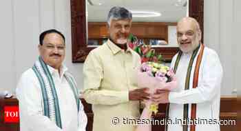 Chandrababu Naidu to take oath as CM tomorrow, Amit Shah to leave for Andhra: Top developments