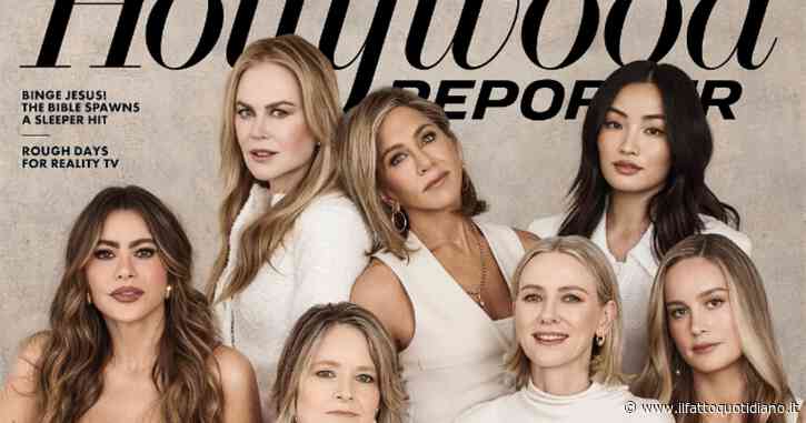 Nicole Kidman, Jennifer Aniston e altre star irriconoscibili sulla copertina su Hollywood Reporter: “Troppo Photoshop, questa volta si è esagerato”