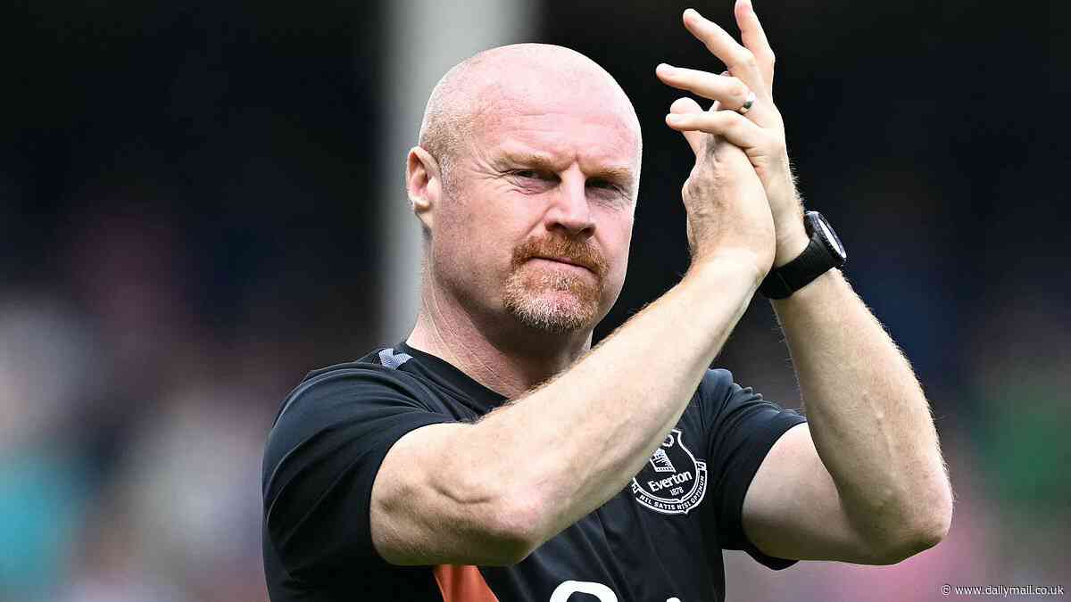 Sean Dyche parties with music duo CamelPhat in Ibiza nightclub DC10 - as fans label Everton boss as 'the man' and 'would love to know what his voice sounds like the morning after a sesh