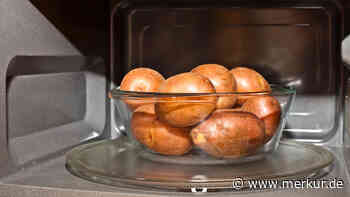 Ganz ohne Stress, dafür per Express werden Kartoffeln in der Mikrowelle gekocht